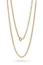 ZENVY Golden Twist Chain Necklace