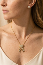 Heart Necklace with Children